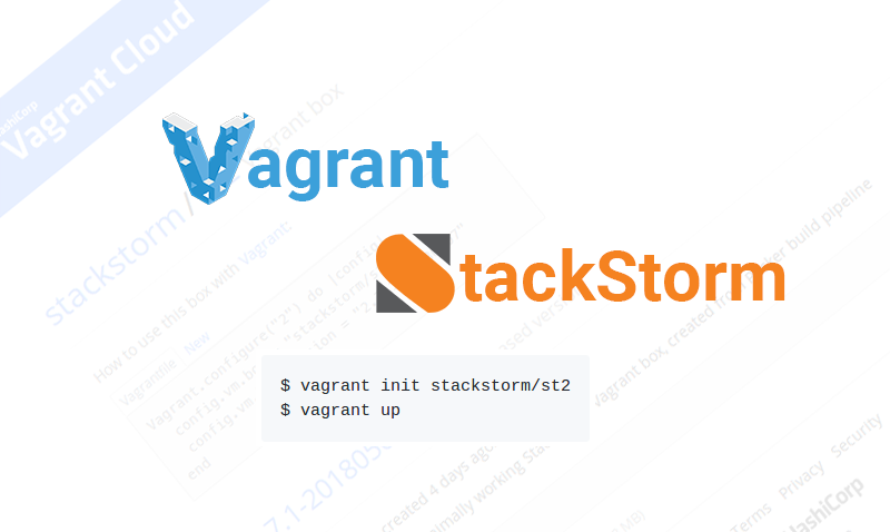 StackStorm Vagrant Box